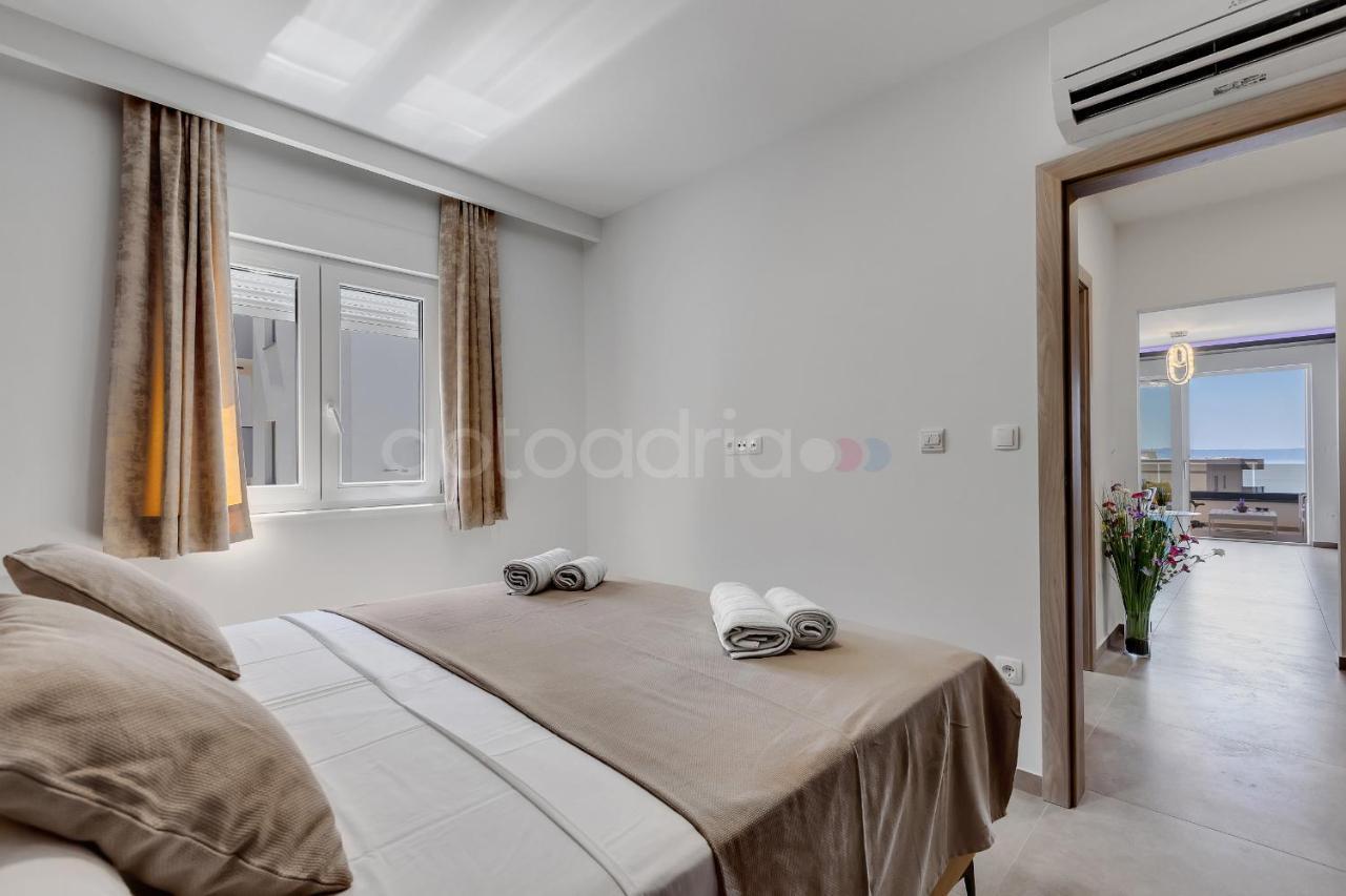 Luxury Seaview Apt Luki - Free Parking Makarska Exterior foto
