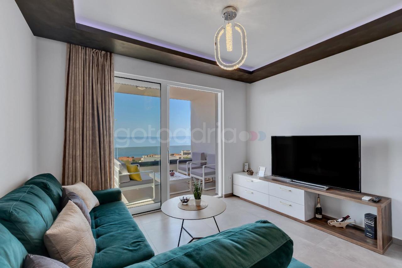 Luxury Seaview Apt Luki - Free Parking Makarska Exterior foto