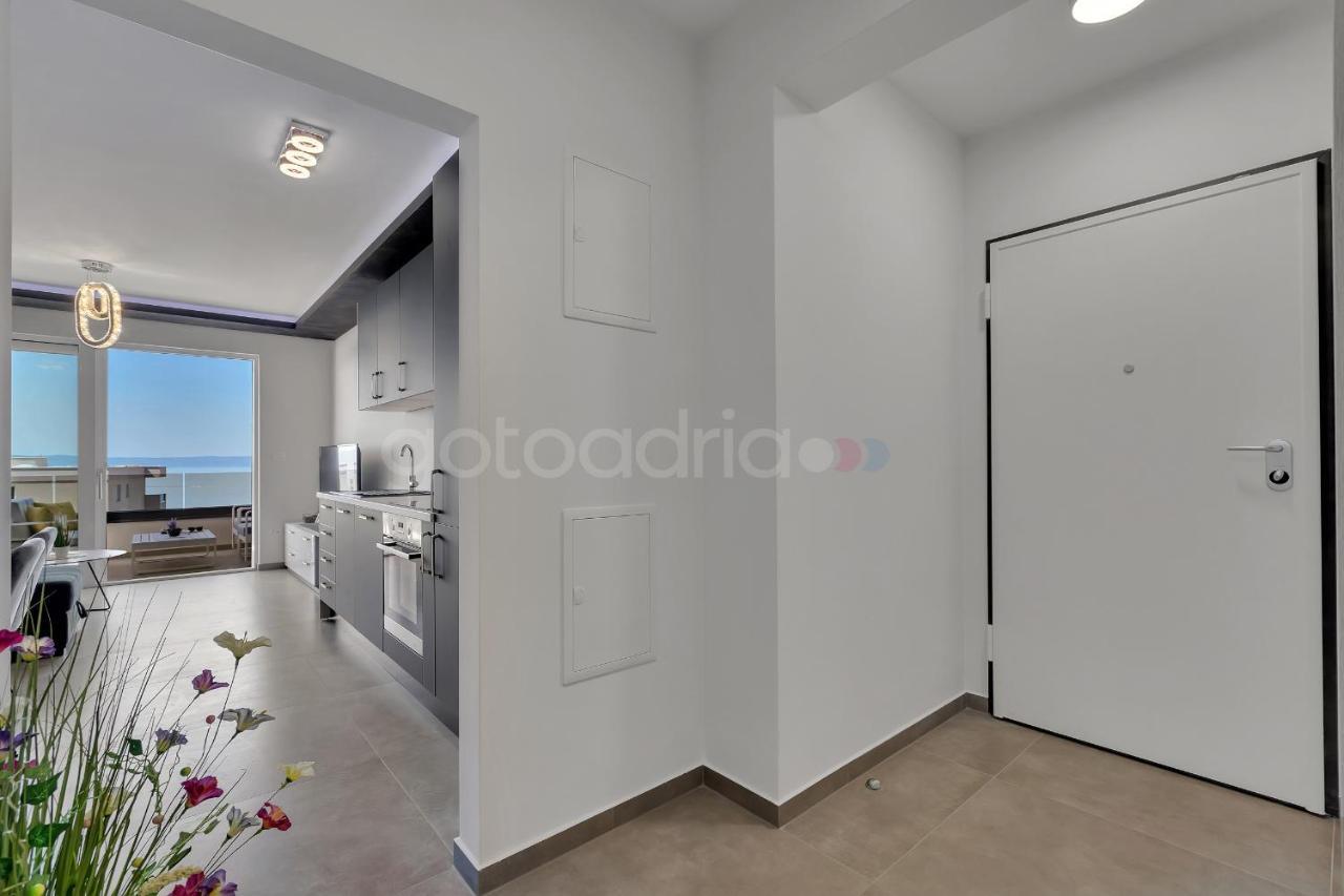 Luxury Seaview Apt Luki - Free Parking Makarska Exterior foto