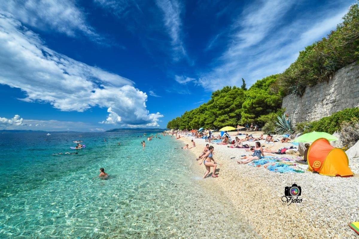 Luxury Seaview Apt Luki - Free Parking Makarska Exterior foto